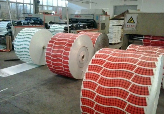 Tissu non-tissé de stratification de sac de machine de PVC de journal