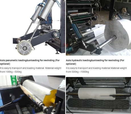 Machine non tissée impression de la couleur 800mm de HJ 4 pour le PE, les pp, la cellophane, la feuille de plastique et les sacs tissés,
