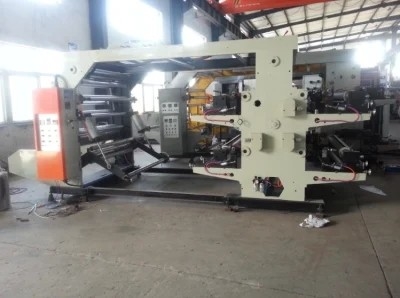 Machine non tissée impression de la couleur 800mm de HJ 4 pour le PE, les pp, la cellophane, la feuille de plastique et les sacs tissés,