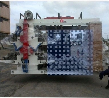 Machine non tissée impression de la couleur 800mm de HJ 4 pour le PE, les pp, la cellophane, la feuille de plastique et les sacs tissés,
