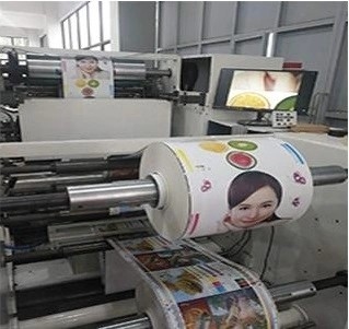Machine d'impression non tissée de Flexo de quatre couleurs 10-150m/Min automatique