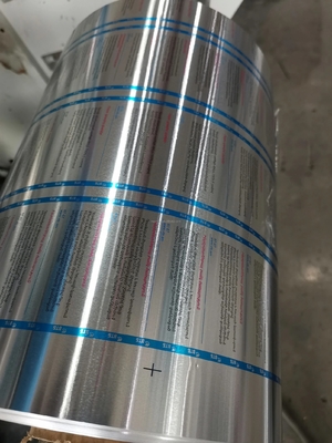 Machine flexographique impression d'aluminium d'alun de 2 couleurs pour le sac d'emballage de nourriture, dimensions de 4.8m*3.2m*2.8m (l*w*h), flexo automatique