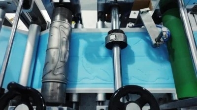 Machine flexographique impression d'aluminium d'alun de 2 couleurs pour le sac d'emballage de nourriture, dimensions de 4.8m*3.2m*2.8m (l*w*h), flexo automatique