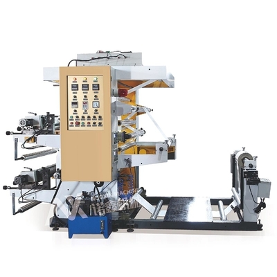 4 la couleur Alumnium déjouent la machine d'impression de Flexo, 200m/min à grande vitesse, machine d'impression de sac de farine de flexo de 4 couleurs/papier en nylon
