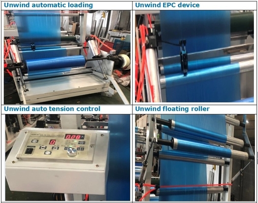Sac ultra-rapide de HDPE de LDPE faisant la machine avec le sac de déchets en plastique de Motor#Biodegradable d'inverseur faisant la machine 380V 220V