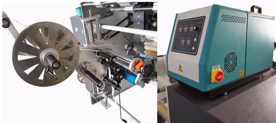 Machine automatique 350m/Min Silicon Paper de fente et de rebobinage de papier d'aluminium