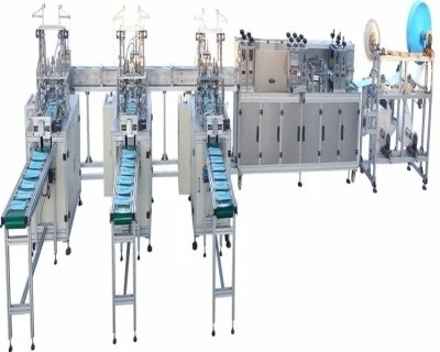 Drap jetable d'hôpital faisant la machine, masque protecteur chirurgical faisant la machine