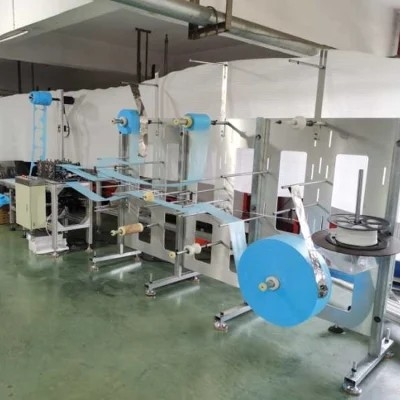 Drap jetable de la CE faisant à machine 70PCS/min KN95 le masque à grande vitesse faisant la machine
