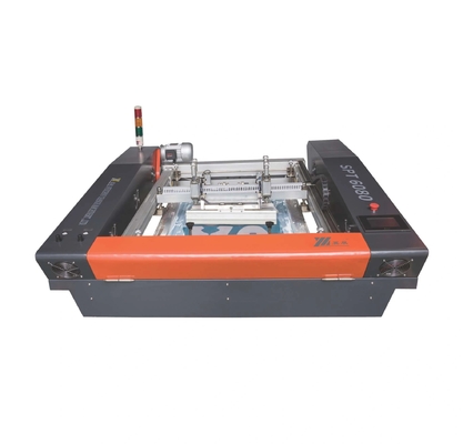 Tissu automatique d'habillement de vêtement de machine d'impression d'écran de couche horizontale de T-shirt