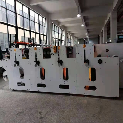 Machine d'impression ultra-rapide de Flexo pour Rolls avec des 10m/vitesse de min-80m/min, machine d'impression à grande vitesse de 40KW Flexo 50-520mm
