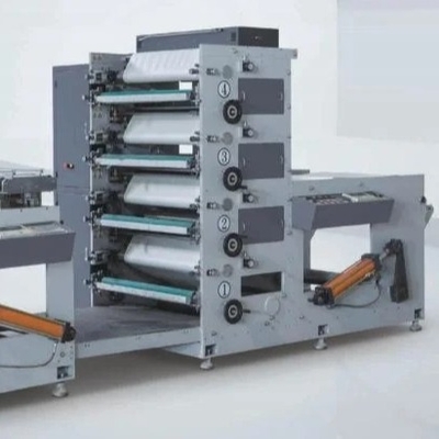 Machine d'impression étroite de Flexo de Web de 1 à 6 couleurs pour l'autocollant de label