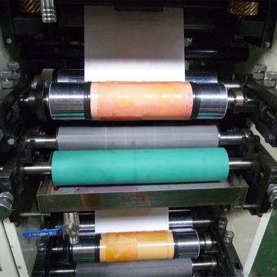 4 largeur maximum impression de Flexo Printer#450mm de label d'exactitude de la machine d'impression de label de Flexo de petit pain de couleur 320mm 80m/Min#±0.1mm