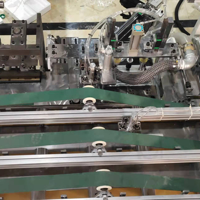 La couture coupée froide a intégré la machine la coupe tissée qu'automatique de sac plient la couture