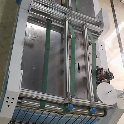 La couture coupée froide a intégré la machine la coupe tissée qu'automatique de sac plient la couture