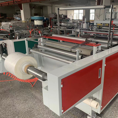 Machine 220V de roulement à plat et de sac de T-shirt de double couche dégradable