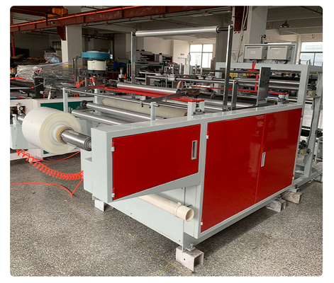 Machine 220V de roulement à plat et de sac de T-shirt de double couche dégradable