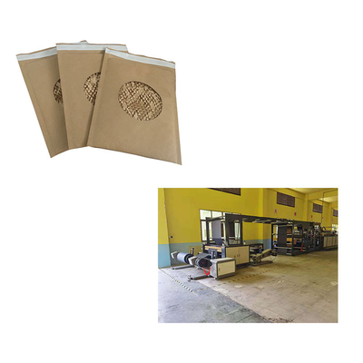 Sac écologique de papier d'emballage faisant le messager capitonné par machine Delivery Envelope Honeycomb