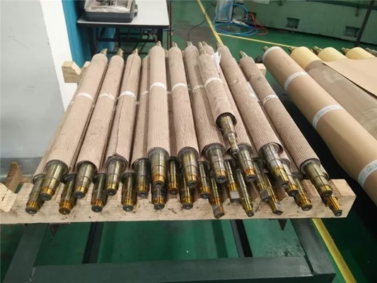 Compensez l'imprimante Ceramic Anilox Roller flexographique en gravant 3 acheteurs