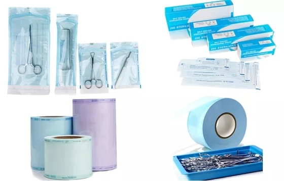 Sac de papier médical jetable de poche rendant l'autoclave de machine à obturation automatique