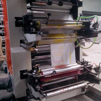 Presse à grande vitesse d'impression de film de PVC 600mm de machine d'impression de sac de plastique polyéthylène petite
