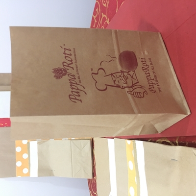 Emballage imprimé de luxe de bijoux de sac de papier ciré de poignée sulfurisé